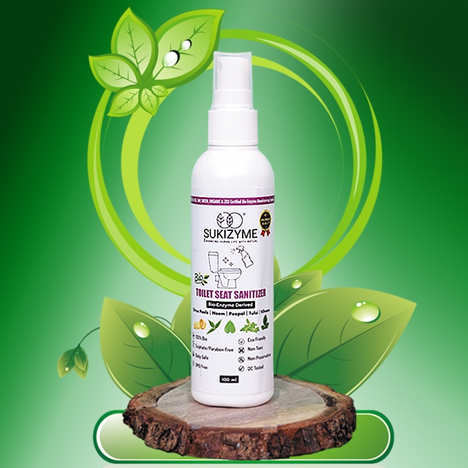 Sukizyme Toilet Seat Sanitizer