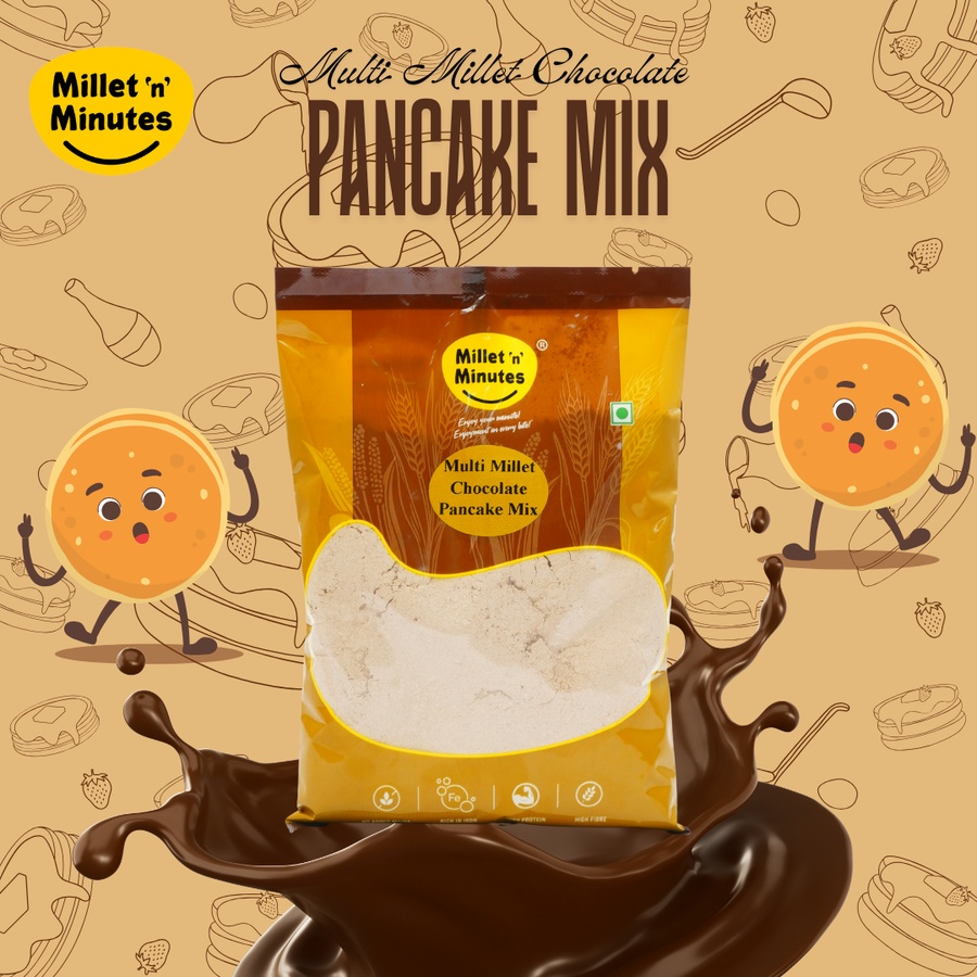 Multi Millet Chocolate Pancake mix