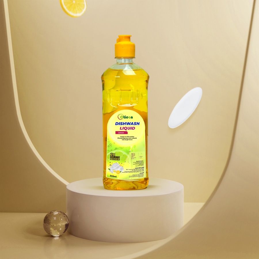 Otieon Dishwash Liquid Gel (Lemon) - 500ml