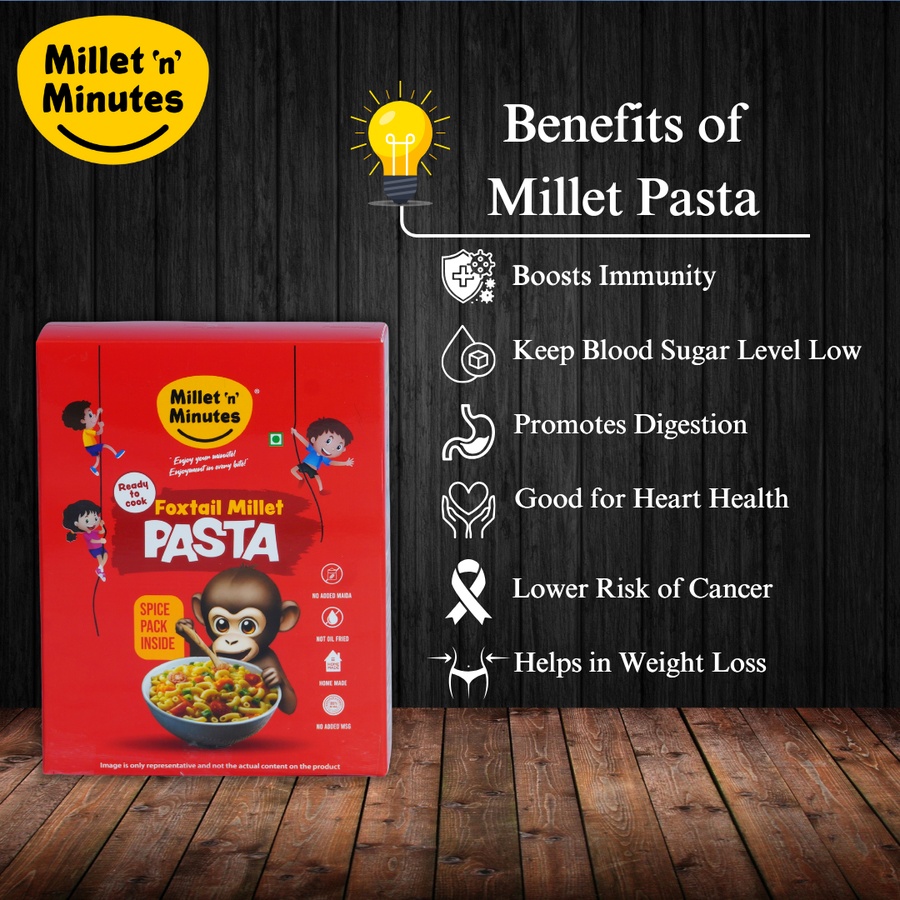 Foxtail (Thinai) Pasta