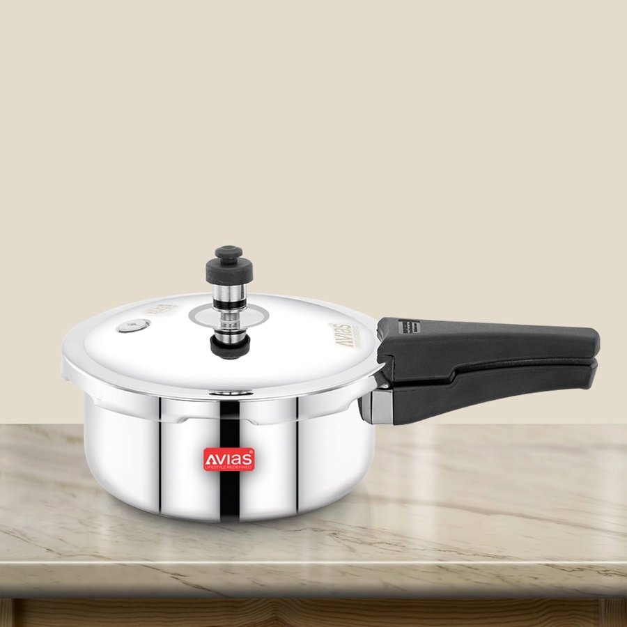 Avias Riara Tri-ply SS Pressure Cooker - 5L
