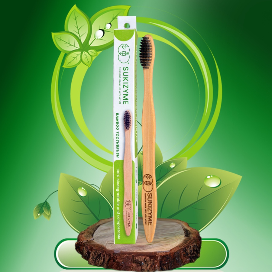 Sukizyme Bamboo Tooth Brush