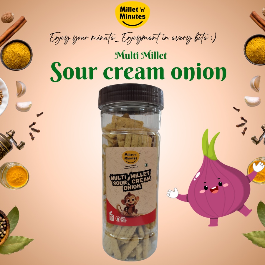 Multi Millet Sour Cream Onion