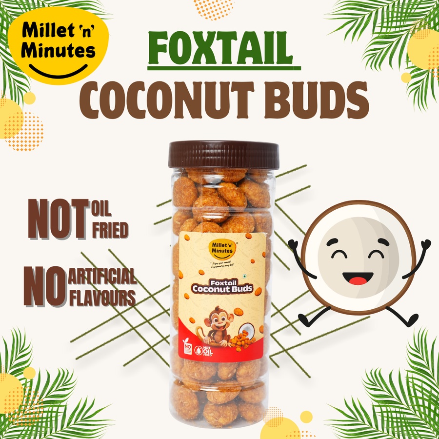 Foxtail Millet Coconut Buds