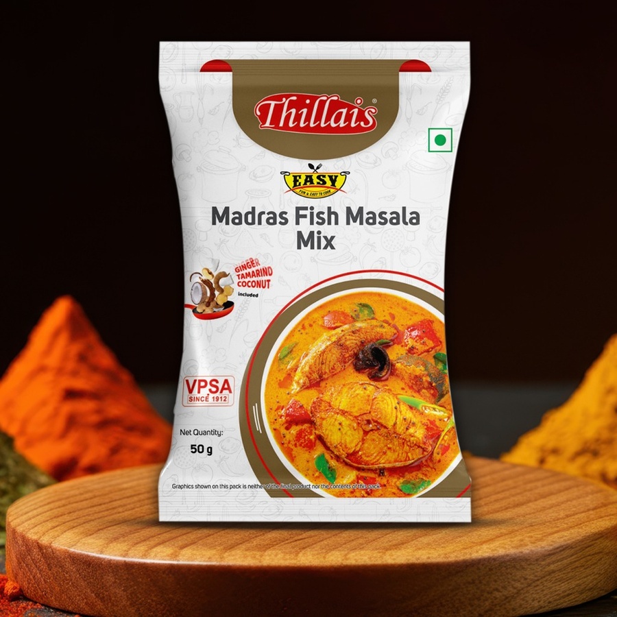 Easy Madras Fish Masala 50gms