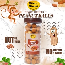 Finger Millet Peanut Balls